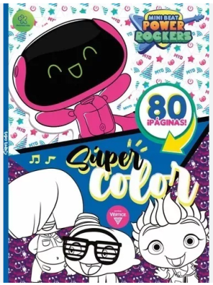 LIBRO ACTIVIDADES 80 PAGINAS MINI BEAT POWER ROCKERS