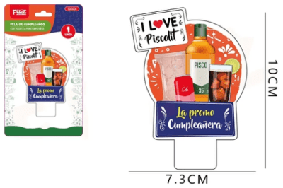 VELA LA PROMO CUMPLEAÑERA 1 UND