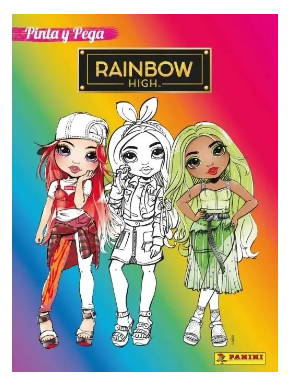PINTA Y PEGA RAINBOW HIGH N.36