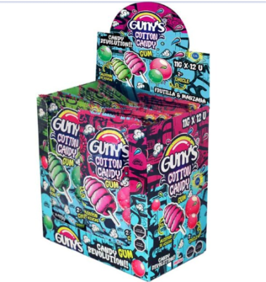 GUNYS COTTON CANDY DISPLEY 12 UND