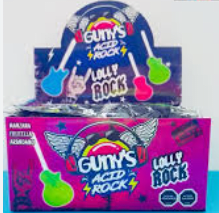 GUNYS ACID ROCK DISPLEY 30 UND
