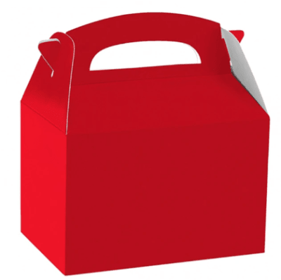 CAJA TIPO MALETIN 6 UND ROJO