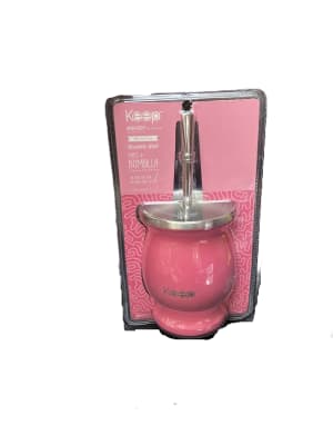 MATE CLÁSICO KEEP CON BOMBILLA ROSA