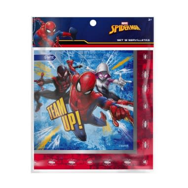 SET 12 SERVILLETAS SPIDEMAN