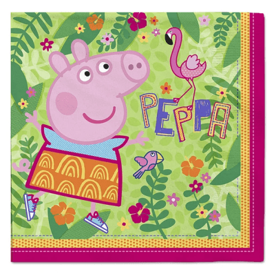 SERVILLETAS PEPPA PIG 12 UND