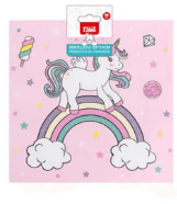 SERVILLETA UNICORNIO ARCOIRIS 16 PCS
