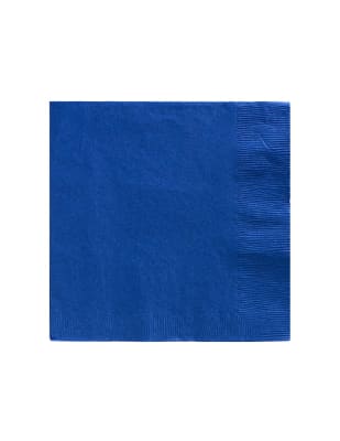 SET SERVILLETA AZUL 12 UND