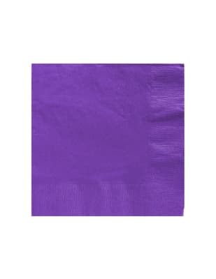 SET SERVILLETA LILA 12 UND