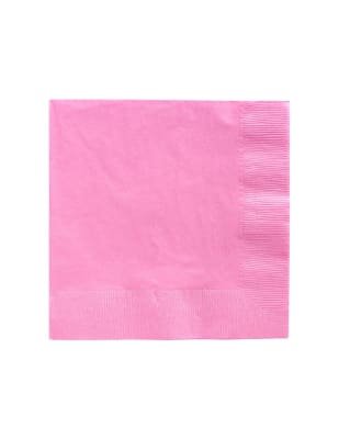 SET SERVILLETA 12 UND ROSADO