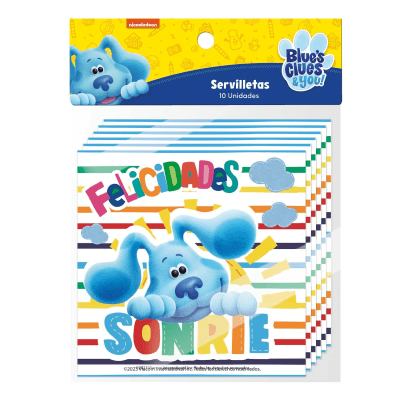 SERVILLETA PISTAS DE BLUE 10 UND