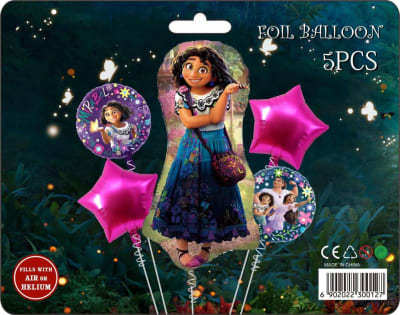 GLOBO FOIL ENCANTO ESTRELLA 5 UND