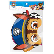 MÁSCARAS PAW PATROL 6 UND