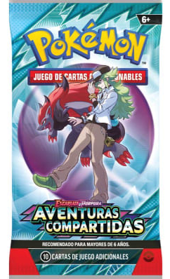 SOBRE CARTAS POKEMON JOUMEYE SPAÑOL