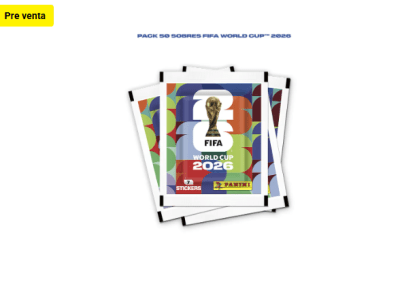 50 SOBRES - FIFA WORLD CUP MUNDIAL 2026 PRE VENTA