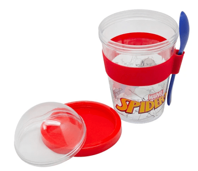 VASO YOGURT SPIDERMAN