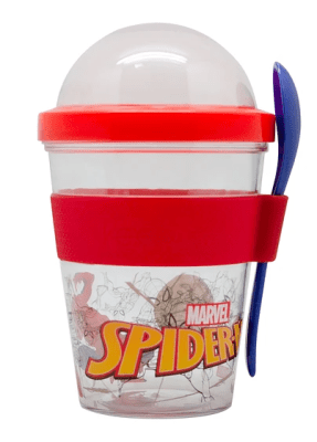 VASO YOGURT SPIDERMAN