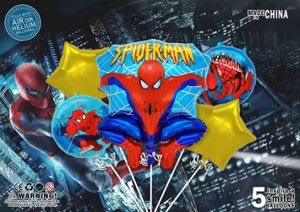 GLOBO FOIL SPIDERMAN 5 PCS