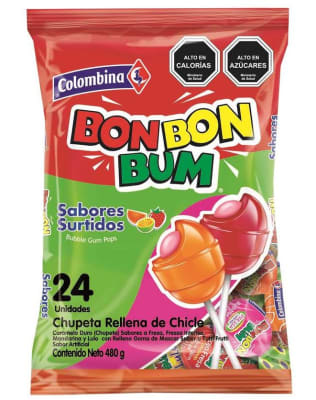 CHUPETE BOM BOM BUM SURTIDO