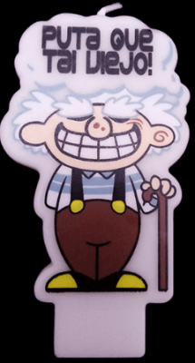 VELA PUTA QUE TAI VIEJO