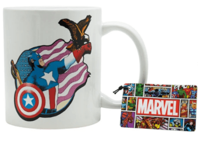 TAZÓN CLÁSICO CAPITÁN AMÉRICA