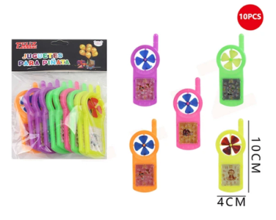 JUGUETE PARA PIÑATA MOVIL DE LABERINTO 10 PCS