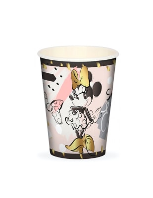 SET VASOS MINNIE JUVENIL 6 UND