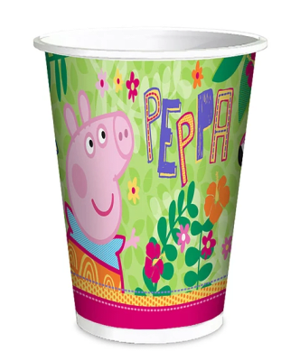 SET VASOS PEPPA PIG 6 UND