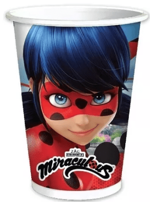 VASOS LADYBUG 6 UND