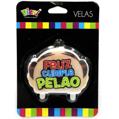 VELA FELIZ CUMPLE PELAO