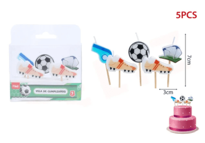 VELA PICK FÚTBOL 5 PCS