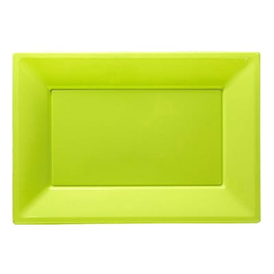 BANDEJA RECTANGULAR VERDE PISTACHO 5 UND