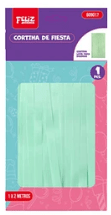 CORTINA COLOR VERDE PASTEL 1 X 2 M