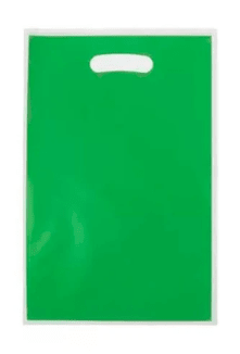BOLSA DE DULCES PLÁSTICA VERDE 10 UND