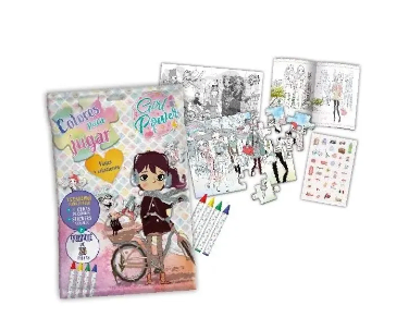 COLORES PARA JUGAR GIRL POWER VIAJES Y ESTACIONES