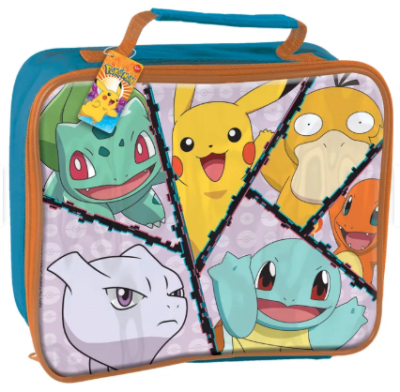 LONCHERA INFANTIL POKEMON 1 UND