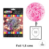 GLOBO BURBUJA FOIL 1.5CM FUCSIA 1 UND1
