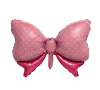GLOBO METALICO LAZO ROSA1