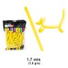 GLOBO FIGURA 1.8 GRS X 50 PCS AMARILLO1