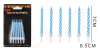 VELA CELESTE Y BLANCO 12 PCS1