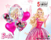 GLOBO FOIL BARBIE 5 PCS1