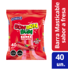 BONBON BUM BARRA MASTICABLE SABOR FRESA X 40 UND1