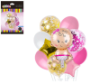 SET GLOBOS BABY GRIL 10 UND1