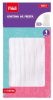 CORTINA COLOR BLANCO 1 X 2 M1