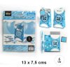 BOLSA CARTON CON CINTA BABY NIÑO CELESTE SILVER1