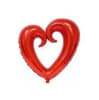 GLOBO METALICO CORAZON ROJO 100X108 CM1