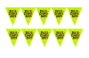 BANDERIN FELIZ CUMPLEAÑOS FLUOR AMARILLO 3M1