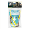 SET VASOS JURASSIC WORLD 6 UND1