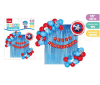 SET DE GLOBOS CAPITAN AMÉRICA 49 PCS1
