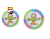 SET PLATOS GARFIELD 6 UND (23CM)1