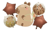 SET GLOBOS 5 PCS CAPIBARA1